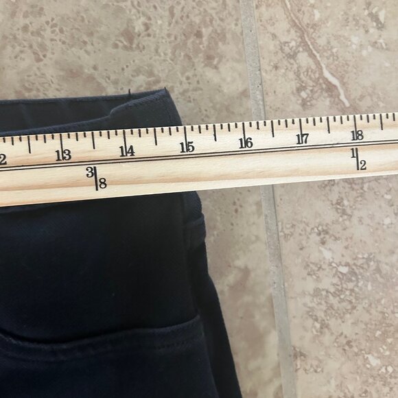 Spanx Women's Black Jean Ankle Leggings Stretch Shaping SZL Pullon Everyday Wear - Picture 8 of 10